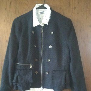 Worthington Blazer PXL Black zip front